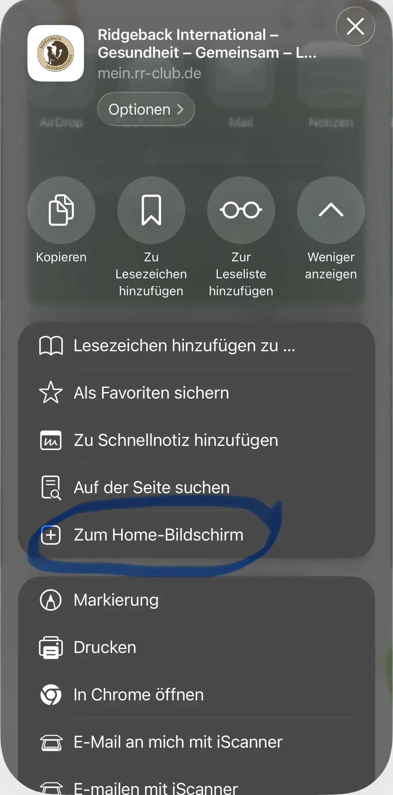 App installieren